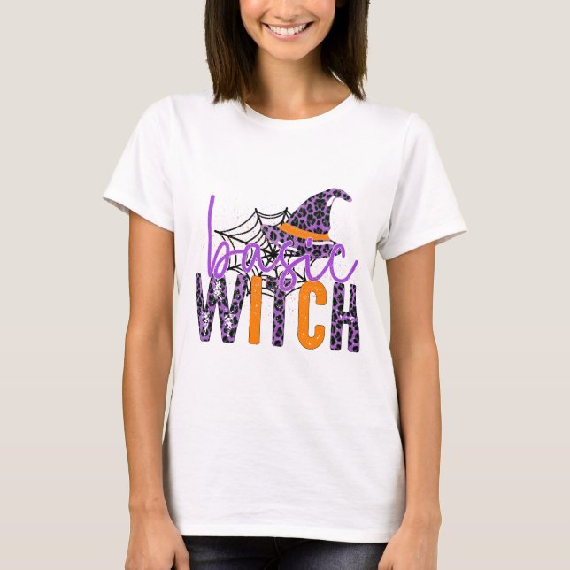 Grundhexe - Halloween T-Shirt (Vorderseite)