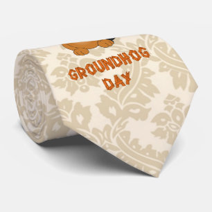 GRUNDHOG TAG-KRAWATTE KRAWATTE