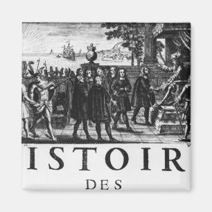 Grundlage durch Louis XIV, König von Frankreich Magnet