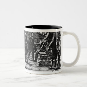 Grundlage durch Louis XIV, König von Frankreich Zweifarbige Tasse