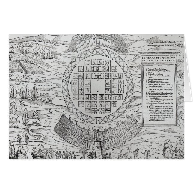 Grundlage von Hochelaga (Vorderseite (Horizontal))