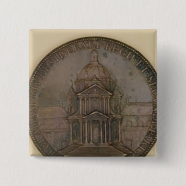 Grundlagenmedaille von Val-De-Anmut Button (Vorderseite)