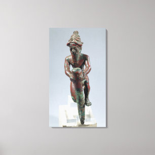 Grundlagennagel von Gudea, Prinz von Lagash, von T Leinwanddruck