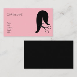 GRUNDLAGENTEMPLATE BUSINESS CARD Salon Visitenkarte