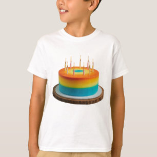 Grundlegend für die farbenprächtigen Geburtstagski T-Shirt