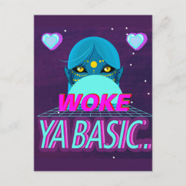 Grundlegend geweckt ya postkarte