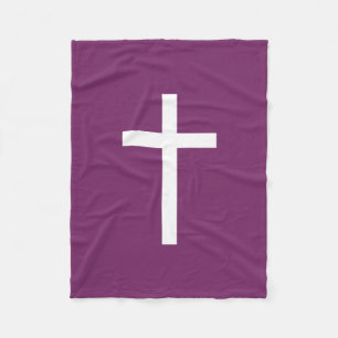 Grundlegende Christliche Kreuz Goldener Schnitt We Fleecedecke