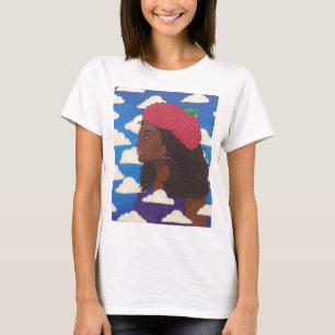Grundlegende Damen t des Himbeerbaretts T-Shirt