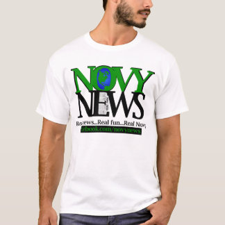 Grundlegende das Novy der Männer Nachrichten T-Shirt