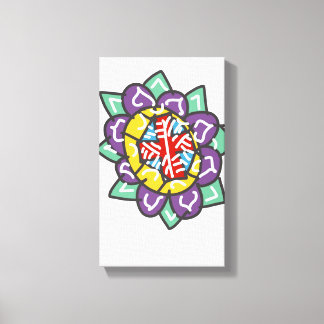 Grundlegende heilige Mandala Leinwanddruck