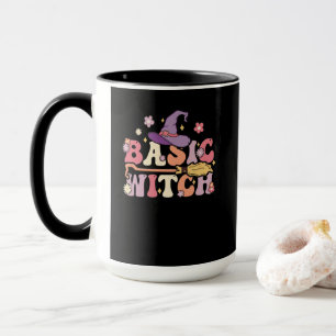 Grundlegende Hexe Halloween Hexe Groovy Halloween Tasse