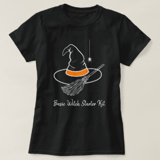 Grundlegende Hexen-Starterset Lustiges Halloween-T T-Shirt