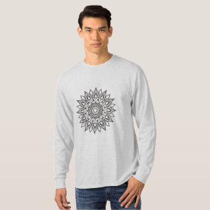 Grundlegende Langarm-T-Shirt T-Shirt