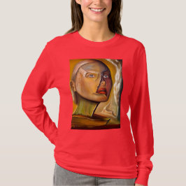 Grundlegende Langarm-T-Shirts für Frauen T-Shirt