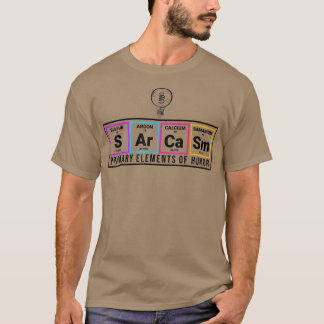 Grundlegende Lehrkräfte des Chemieunterrichts im S T-Shirt