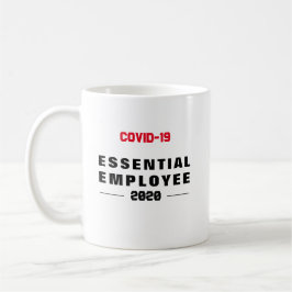GRUNDLEGENDE MITARBEITER-TASSE COVID-19 KAFFEETASSE