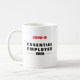 GRUNDLEGENDE MITARBEITER-TASSE COVID-19 KAFFEETASSE