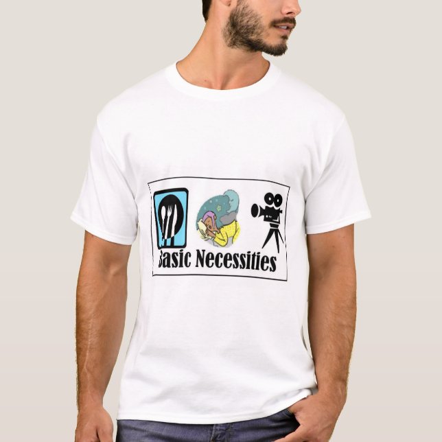 Grundlegende Notwendigkeiten T-Shirt (Vorderseite)