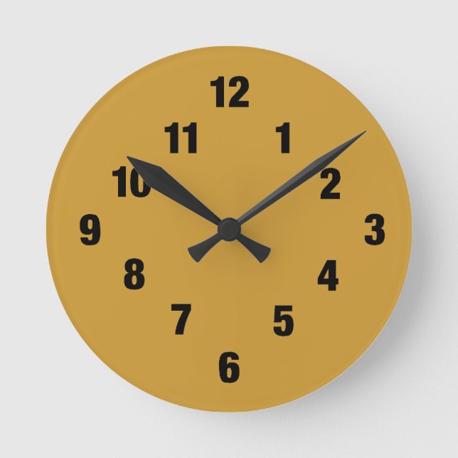 Grundlegende numerische Uhr (Vorderseite)