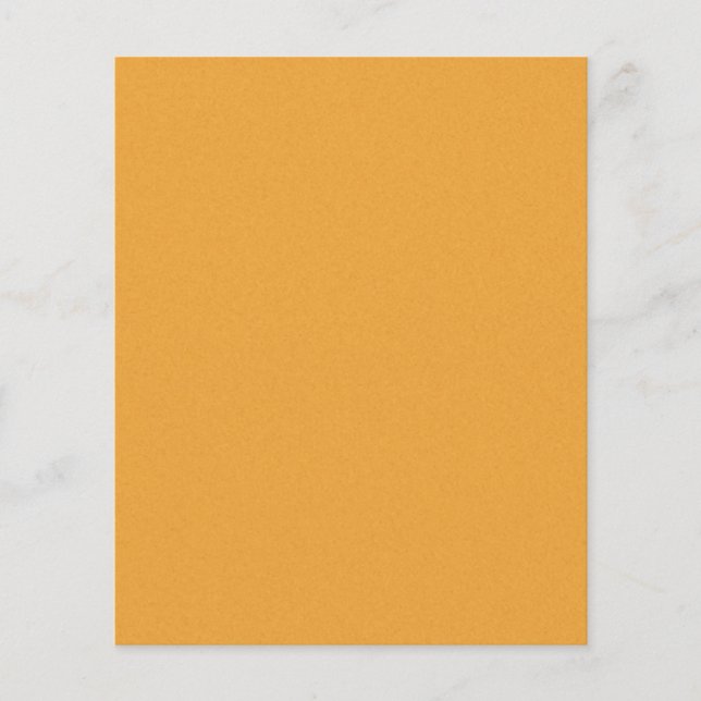 GRUNDLEGENDE SOLID ORANGE FARBE HINTERGRUND WALLPA FLYER (Vorne)