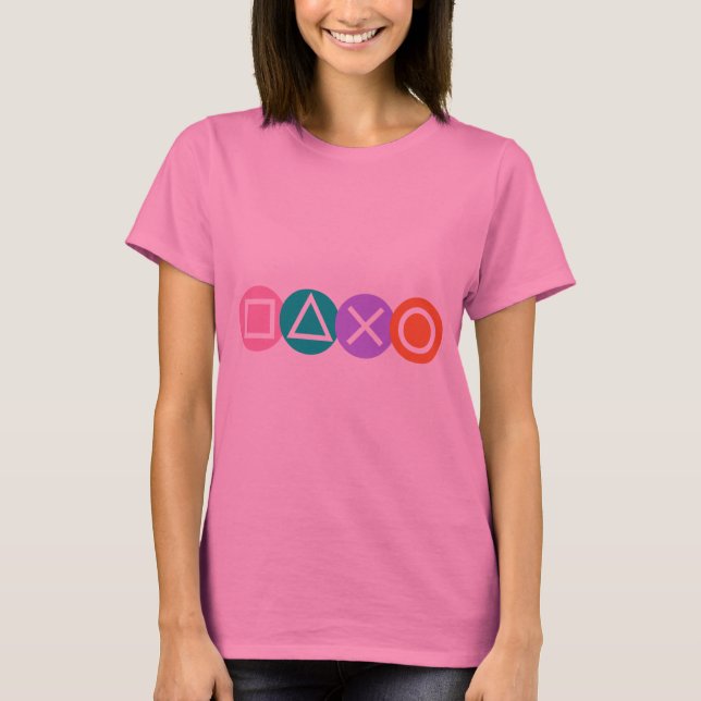 Grundlegende Spielsymbole T-Shirt (Vorderseite)