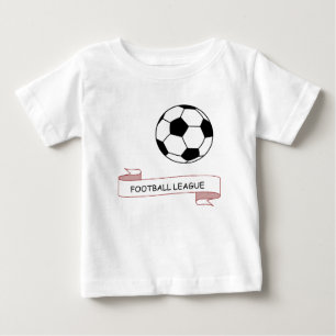 Grundlegende T-Shirts für Babys Fußballliga