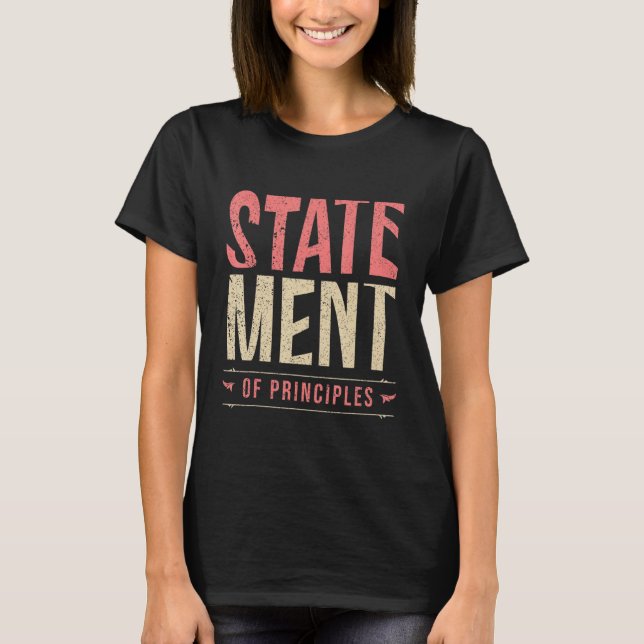Grundlegende Typografie T-Shirt (Vorderseite)