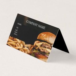 GRUNDLEGENDE VORLAGE FÜR GESCHÄFTSKARTENHAMBURGER VISITENKARTEN