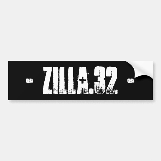 Grundlegender Autoaufkleber Zilla.32 (Vorne)