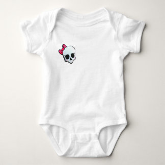 Grundlegender Body Totenkopf Baby Strampler