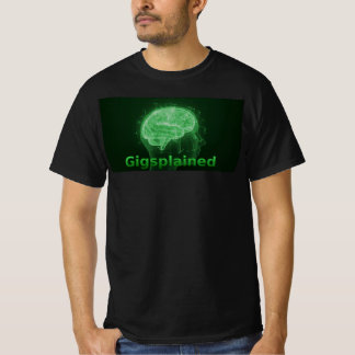Grundlegender Gigsplain-T - Shirt