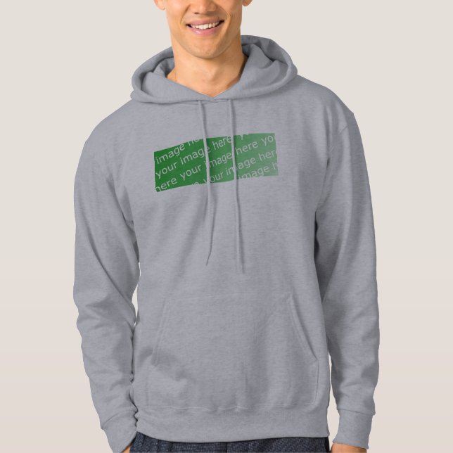 Grundlegender Hoodie + Entwurf (Vorderseite)