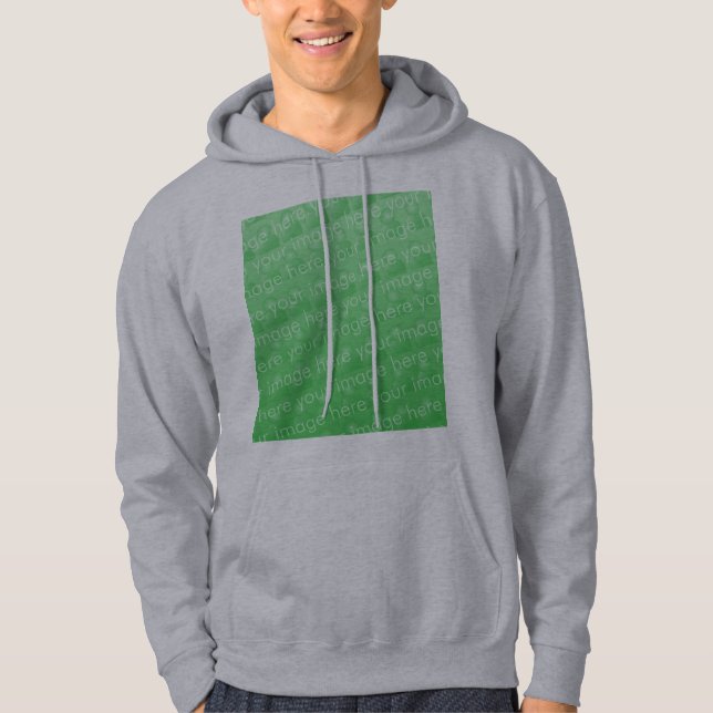 Grundlegender Hoodie + Entwurf (Vorderseite)