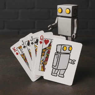 Grundlegender Roboter Spielkarten