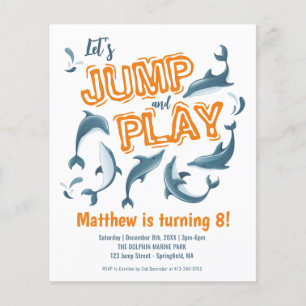 Grundlegender Sprung-Spiel-Delfinpark-Kinderparty-