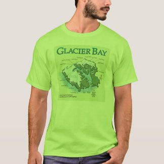 Grundlegender T - Shirt der Gletscher-Bucht-2