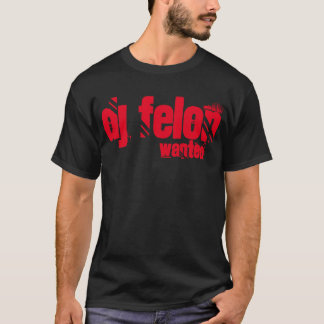Grundlegender T-SHIRT-DJ-Täter "gewollt " T-Shirt