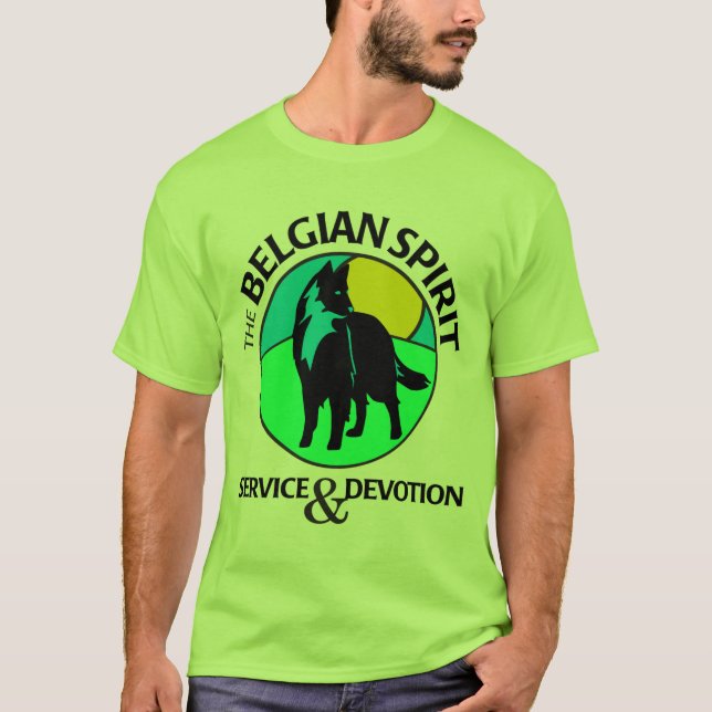 Grundlegender T - Shirt im Grün (Vorderseite)