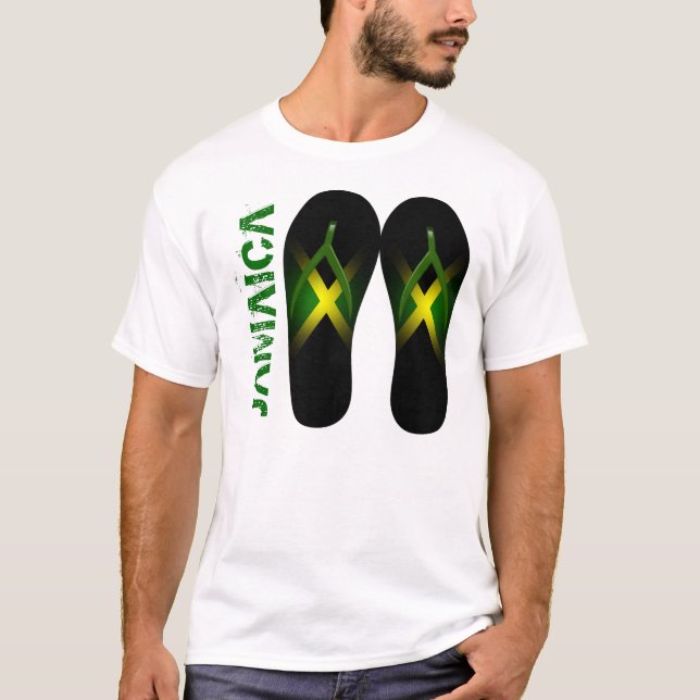 Grundlegender T - Shirt Jamaikas (Vorderseite)