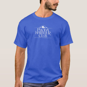 Grundlegendes dunkles der T - Shirt-Blau der T-Shirt