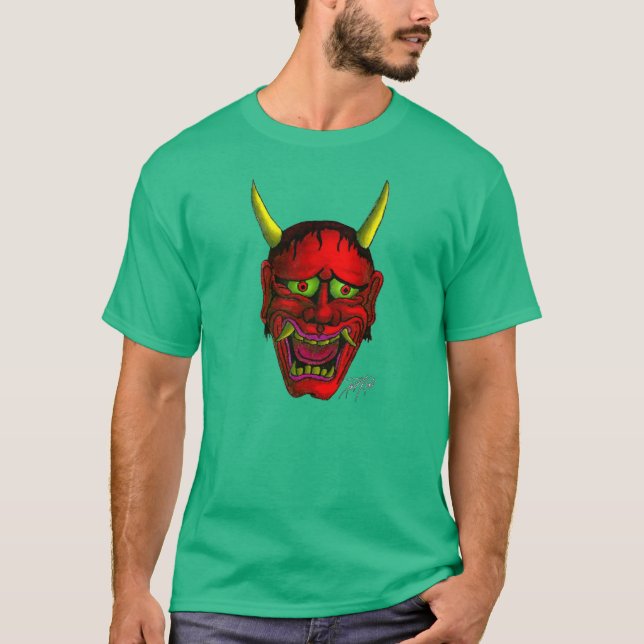 Grundlegendes Hannya T-Shirt (Vorderseite)