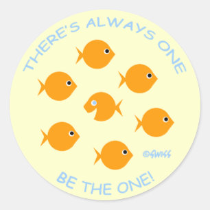 Grundlegendes Klassenzimmer-hohe Runder Aufkleber