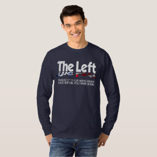 Grundlegendes langes die Hülsen-T-Shirt der Männ T-Shirt
