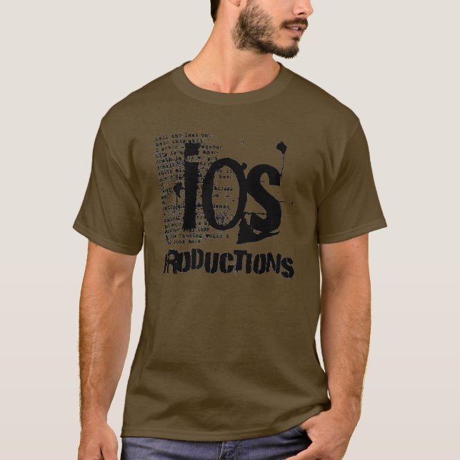 Grundlegendes Logo IOS-Produktionen T-Shirt (Vorderseite)
