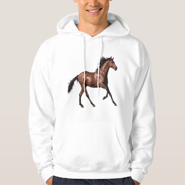 Grundlegendes mit Kapuze Sweatshirt der Männer (Vorderseite)