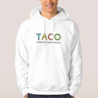 Grundlegendes mit Kapuze TACO Sweatshirt, weiß Hoodie