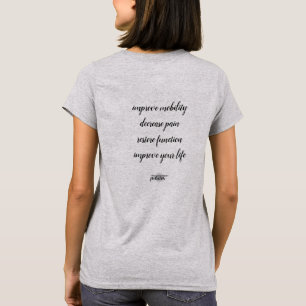 Grundlegendes T-Shirt für die Freizügigkeit Pila