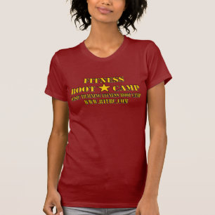 Grundlegendes Trainings-Fitnessbot-Lager T-Shirt