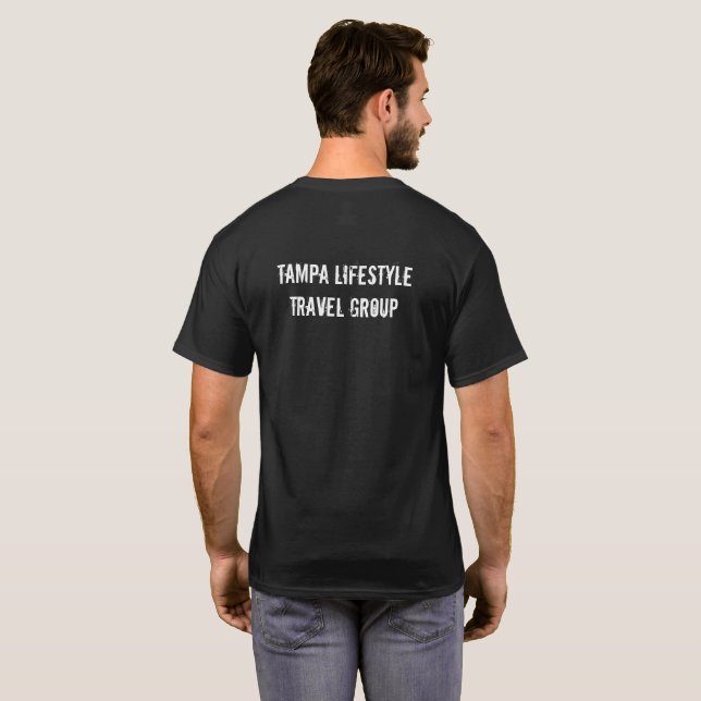 Grundlegendes V - Hals T-Shirt (Schwarz voll)