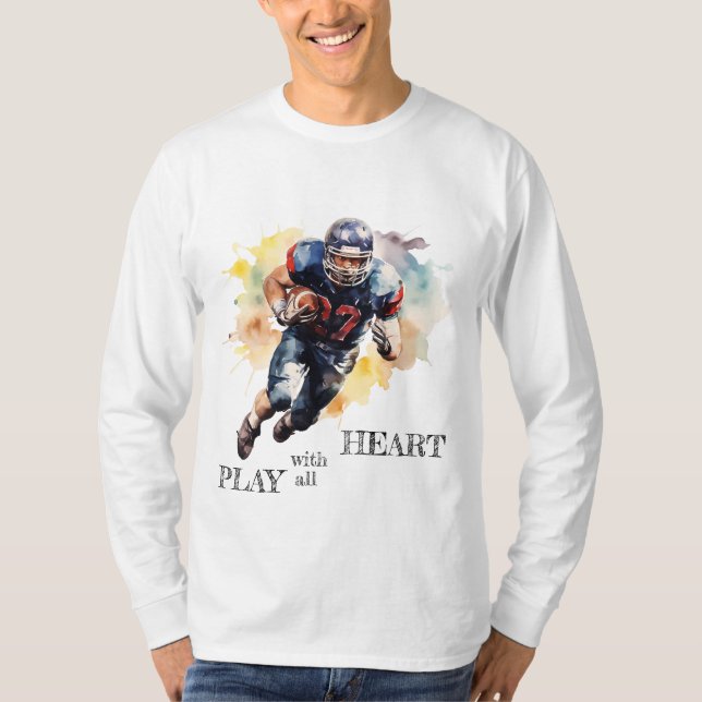 Grundmotivation für den Langschlauch-T - Shirt (Vorderseite)